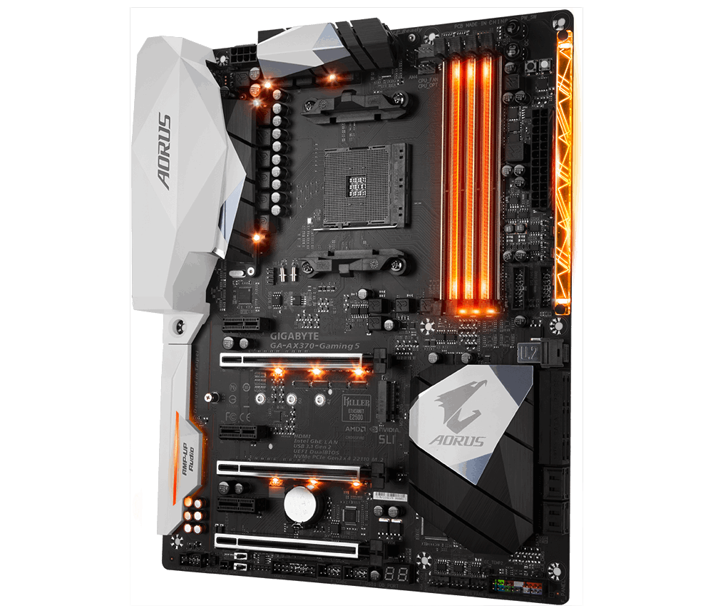 Gigabyte GA-AX370-Gaming 5 - Motherboard Specifications On